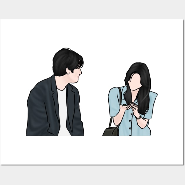 Tell Me That You Love Me Korean Drama Wall Art by ArtRaft Pro